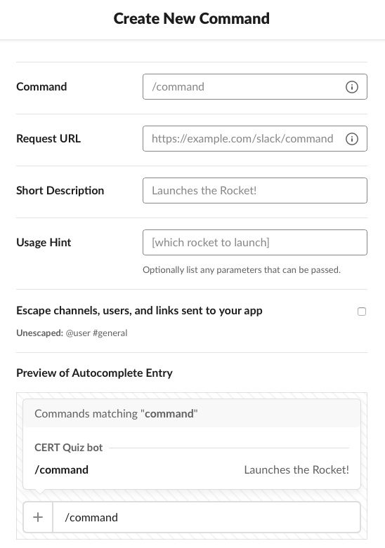 Slack App